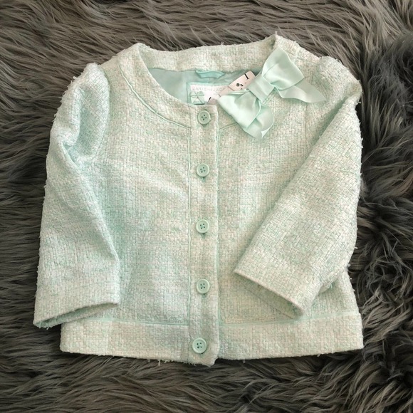 new nwt janie and jack collection easter pastel bow blazer kids size 6